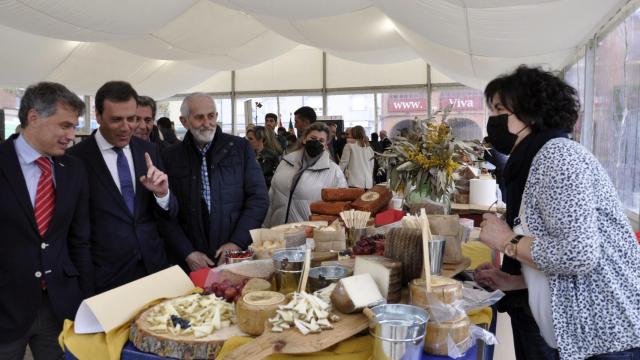 Iberqueso contó con la presencia del presidente de Braganza, Hernani Dias