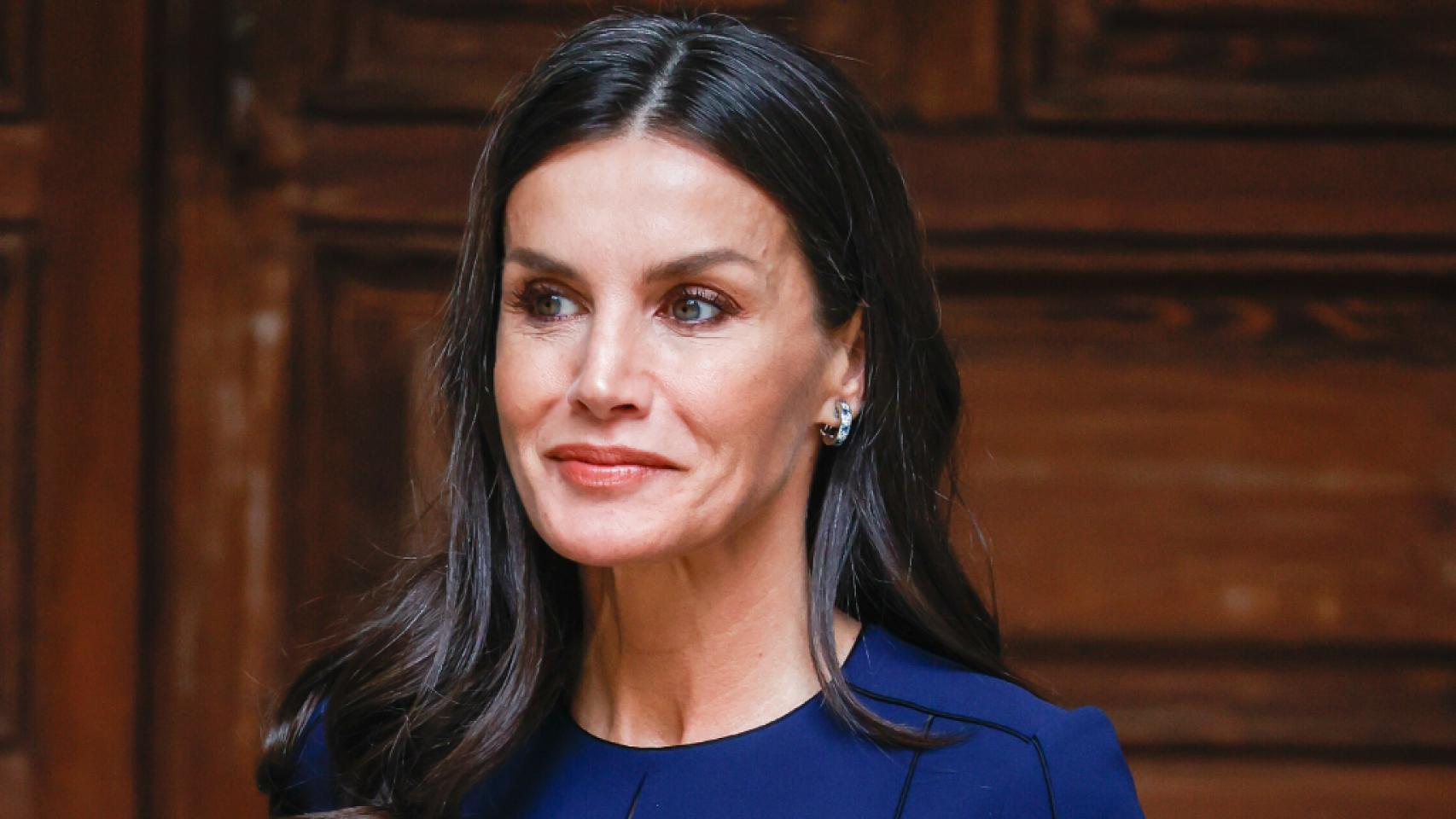 La reina Letizia en la entrega del Premio Cervantes.