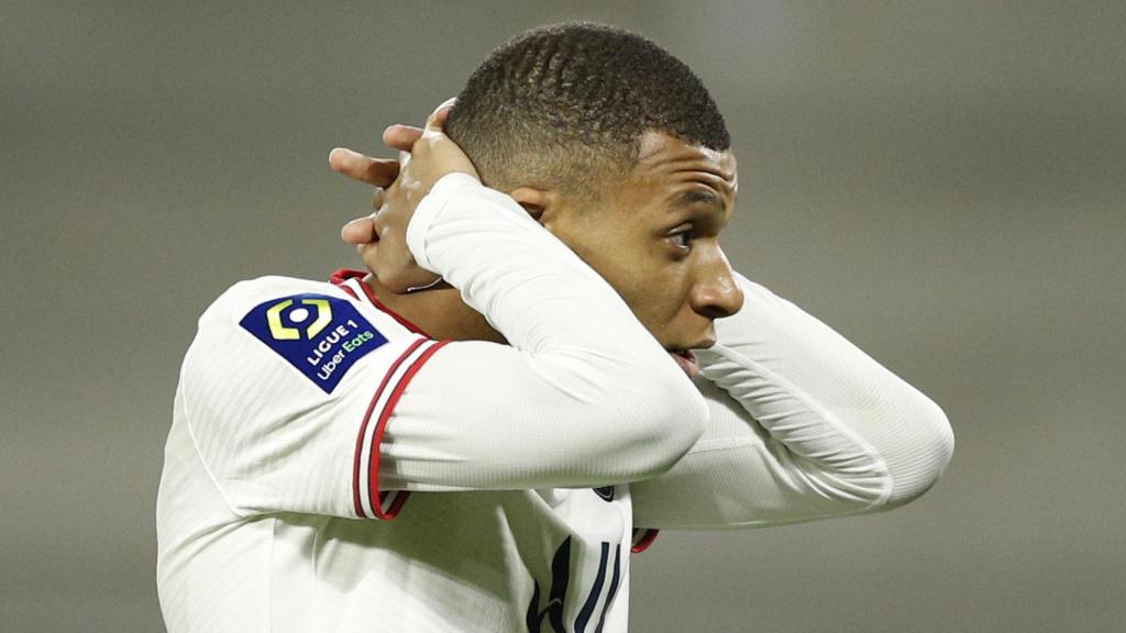 Kylian Mbappé, con el PSG
