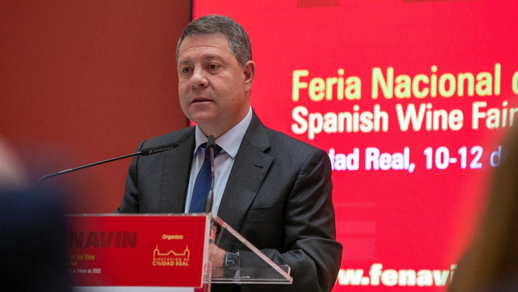Emiliano García-Page, presidente de Castilla-La Mancha. Foto: JCCM.