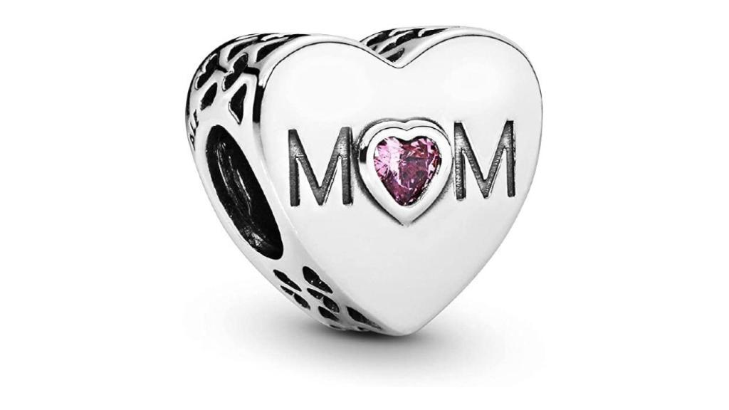 Abalorio pandora Mom circonita rosa