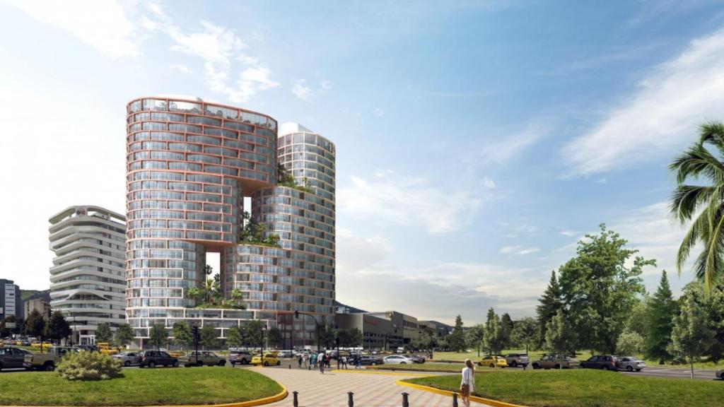 Diseño de BIG para un edificio en altura en Quito, Ecuador.