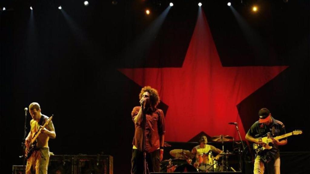 Imagen de archivo de uno de los conciertos de Rage Against the Machine.