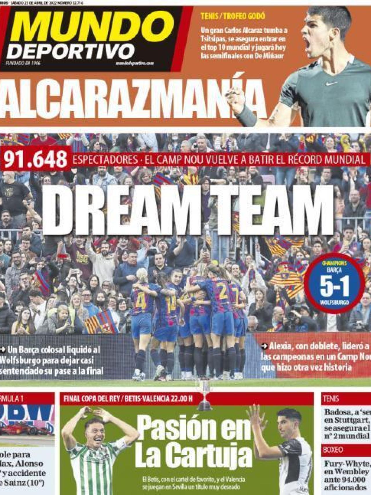 Portada Mundo Deportivo
