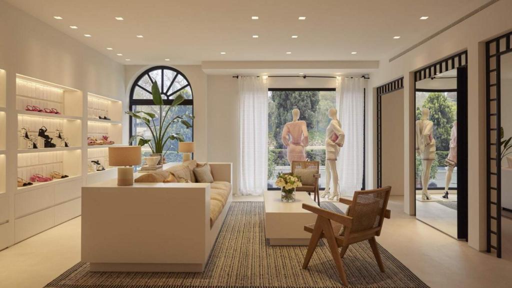 Espacio de la boutique Chanel en Marbella.