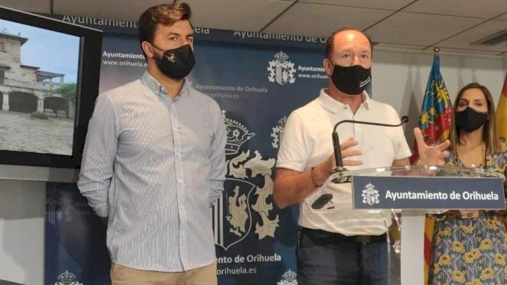 Emilio Bascuñana (PP) y José Francisco Aix (Cs).
