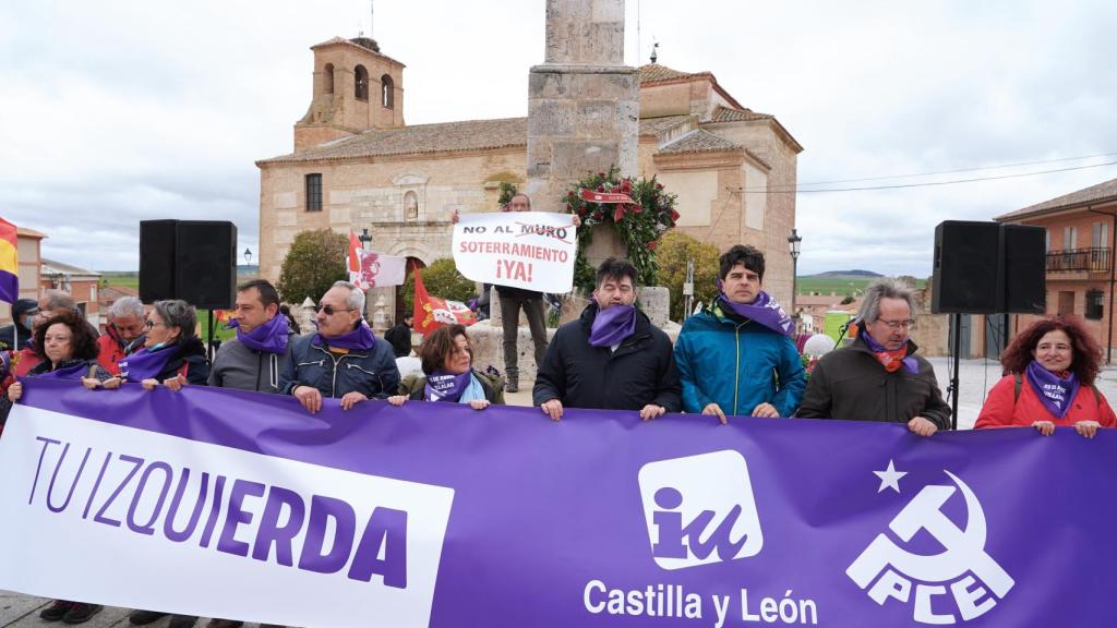 Representantes de la izquierda en Villalar