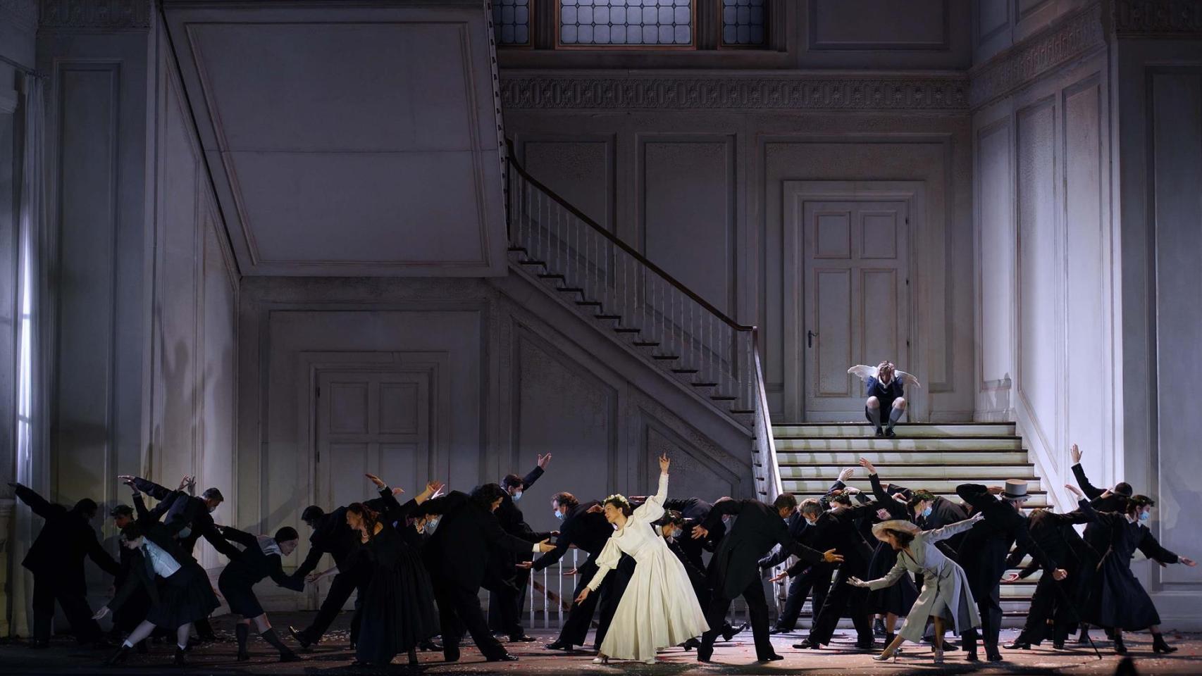 Ensayo de 'Las bodas de Fígaro' en el Teatro Real.