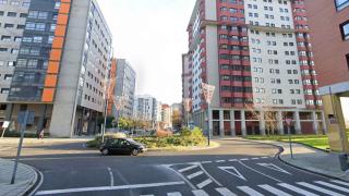 Calle Teixugueiras, en Navia.