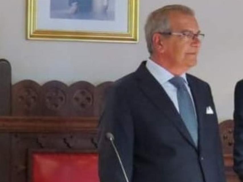 Juan Luis Rodríguez, concejal de Urbanismo, Obras y Limpieza Viaria de Medina de Rioseco