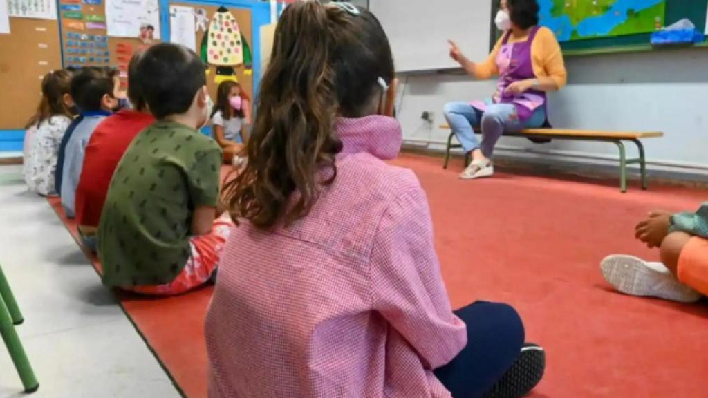 Imagen de archivo de un aula de educación infantil.