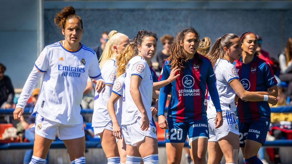 Imagen del partido entre el Real Madrid Femenino y el Levante de la Copa de la Reina 2021/2022
