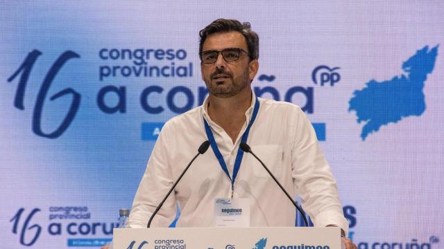 El presidente del Partido Popular de A Coruña, Diego Calvo.