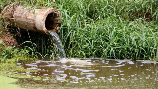 Imagen de archivo de un vertido.