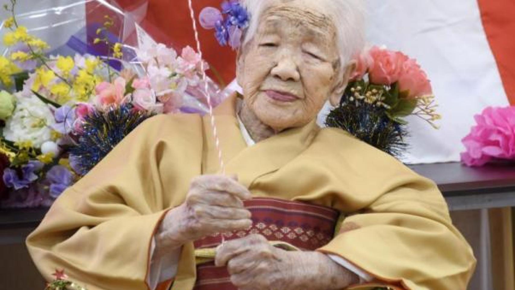 La japonesa Kane Tanaka ha fallecido a los 119 años. Efe
