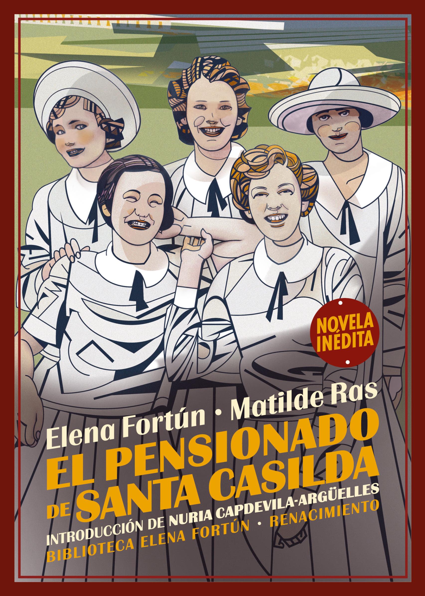 Portada de 'El pensionado de Santa Casilda'.