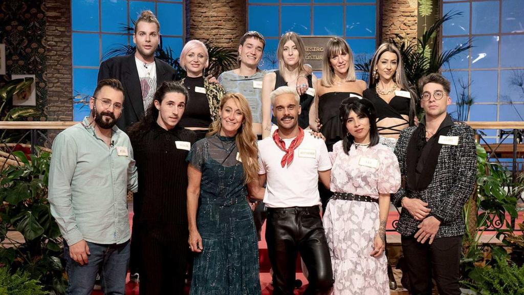 Los concursantes de la quinta temporada de ‘Maestros de la costura’.