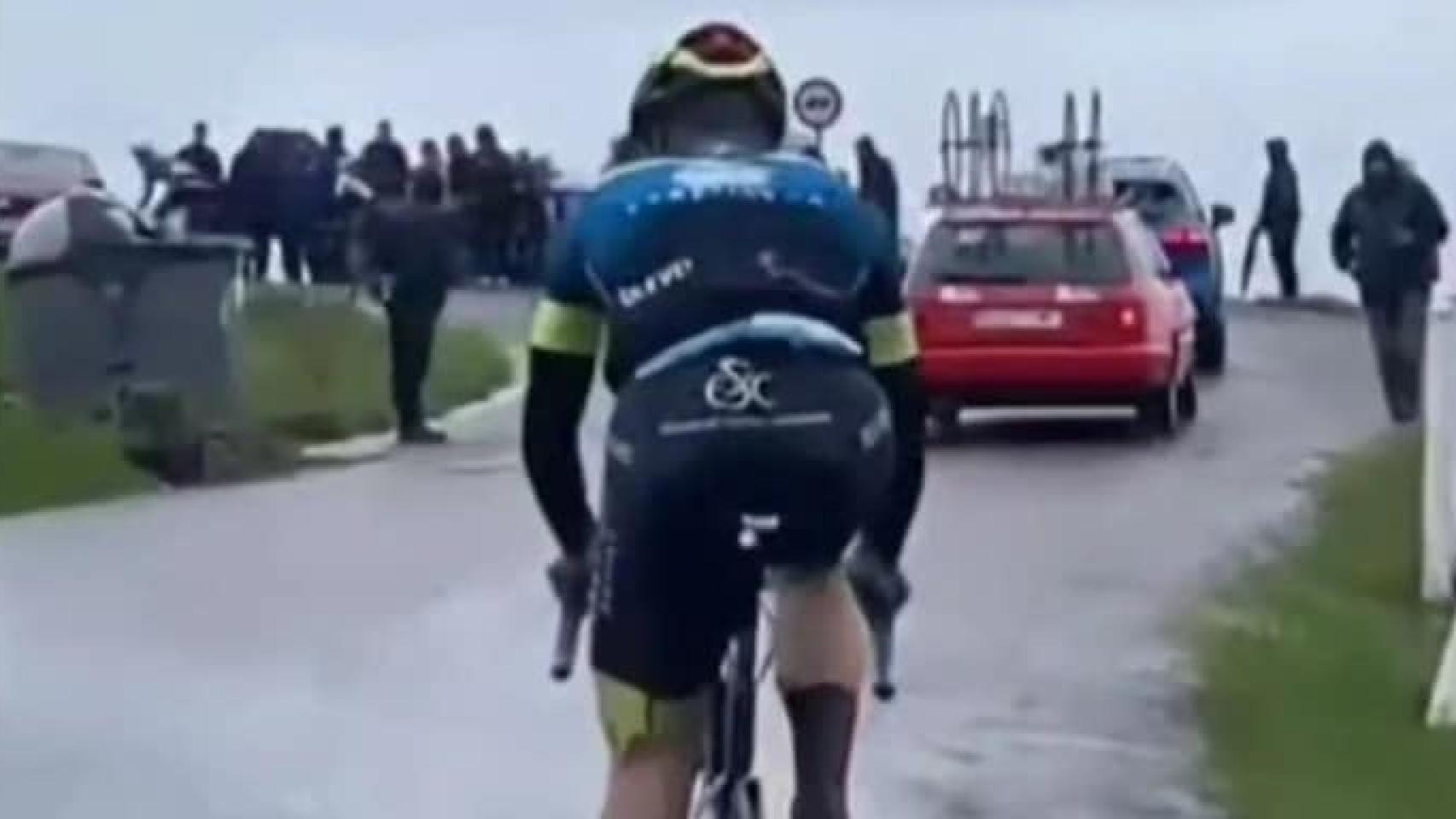 Un corredor del Zamora Enamora durante la carrera