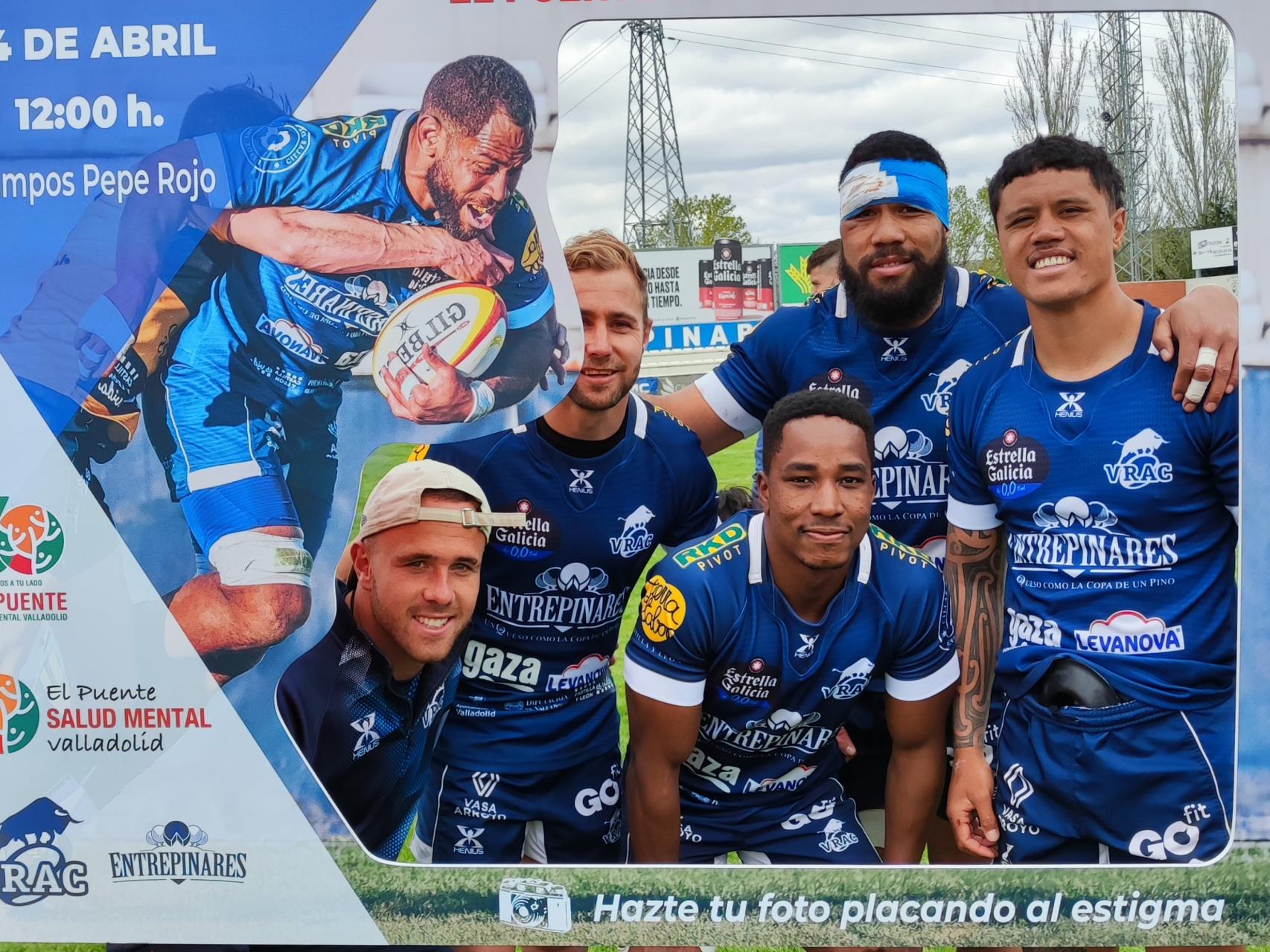 'Placajes al Estigma': jugadores y espectadores se unen para visibilizar los problemas de salud mental