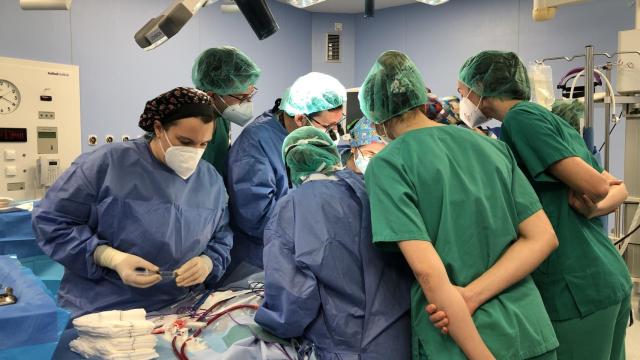 Trasplante infantil.