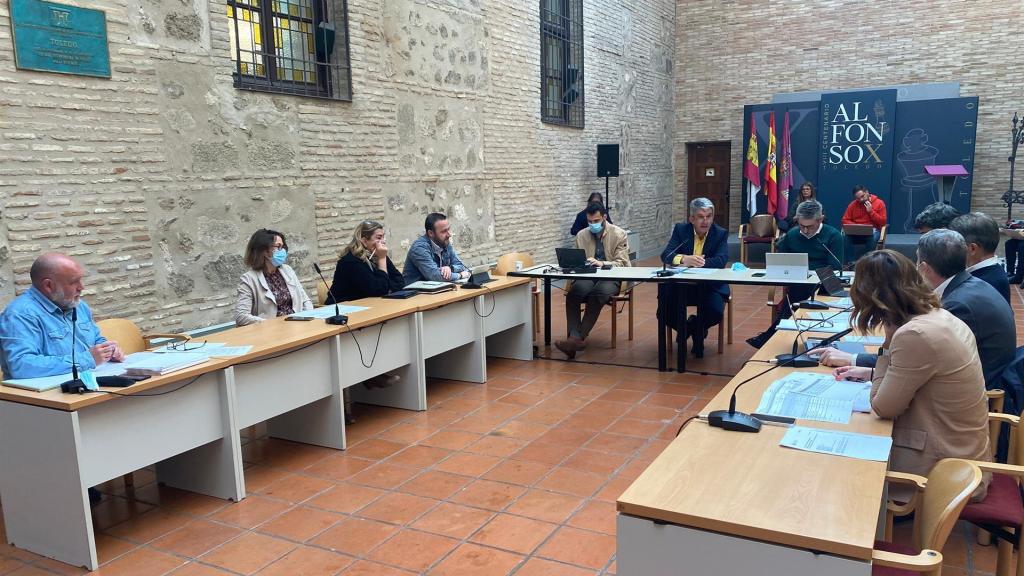 Comisión de Hacienda de Toledo. Foto: Ayuntamiento de Toledo.