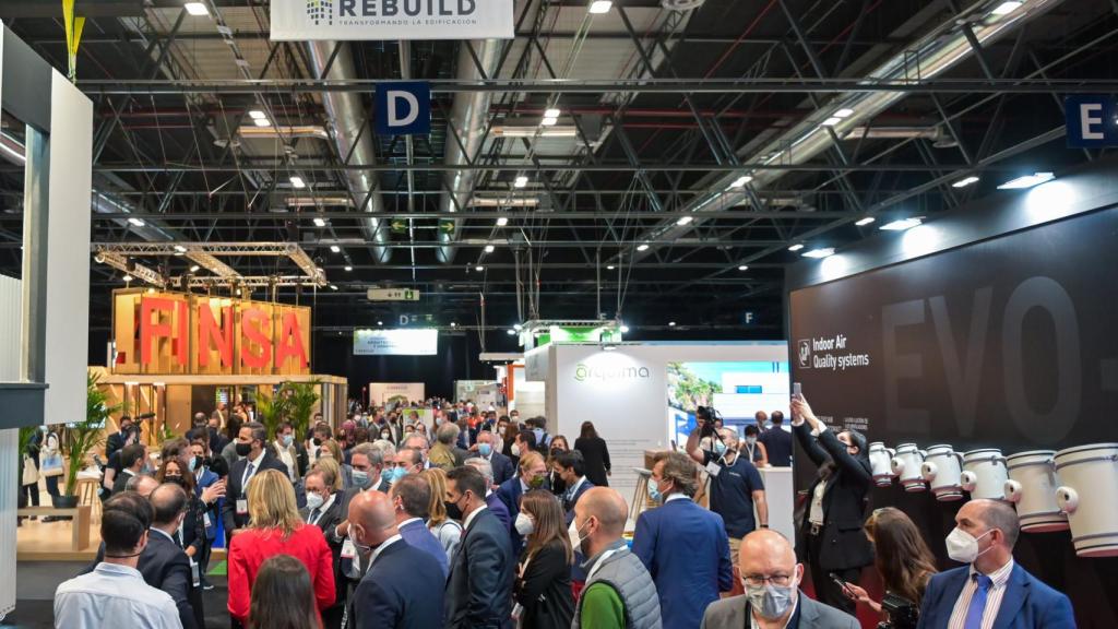 Visitantes en Rebuild 2021.