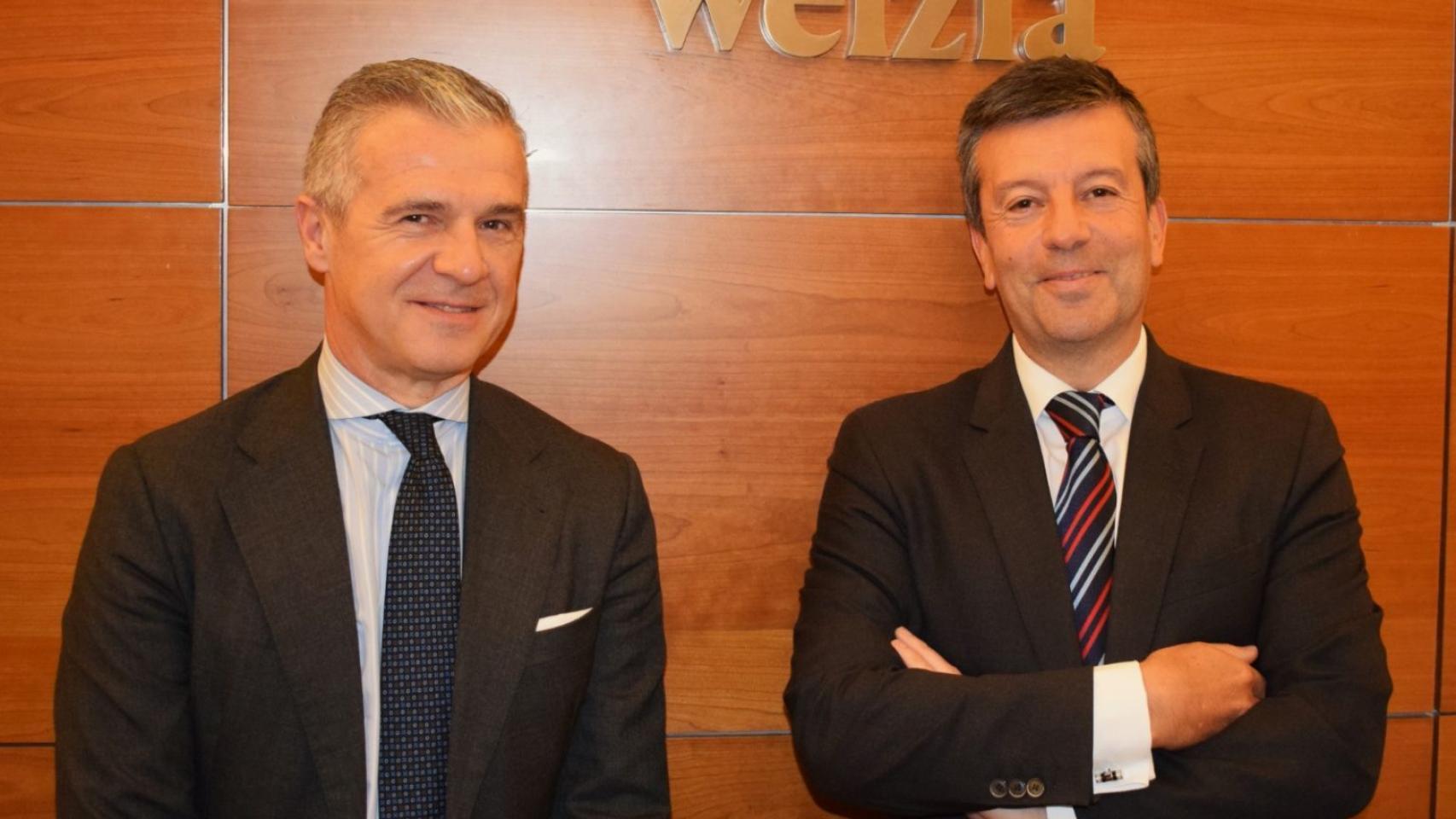 Javier García Matías y Carlos González Carreira.