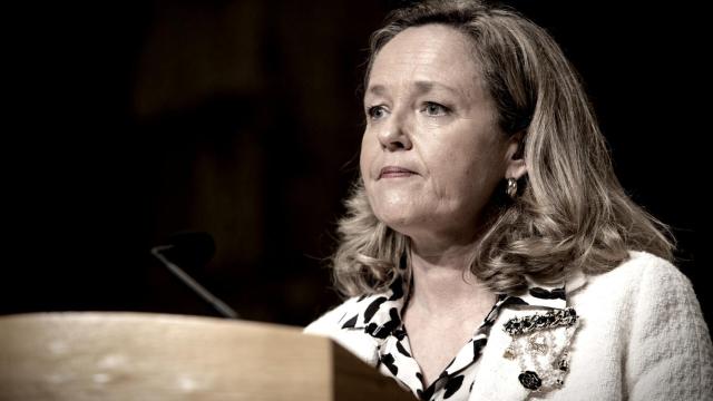 La vicepresidenta primera del Gobierno, Nadia Calviño.