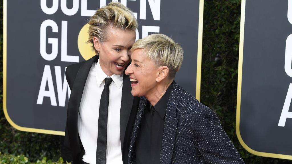 Ellen DeGeneres y su mujer, Portia de Rossi.