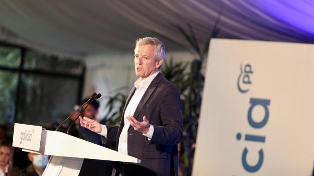 El vicepresidente de la Xunta de Galicia, Alfonso Rueda.