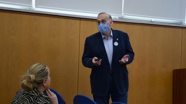 Manuel Reigosa, rector de la UVigo.