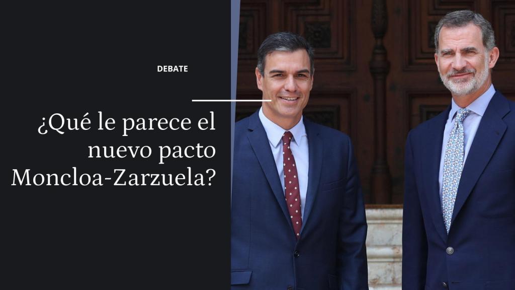 Pedro Sánchez y Felipe VI