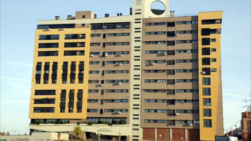 Bloque de Valdebernardo donde Letizia tenía su piso de soltera.