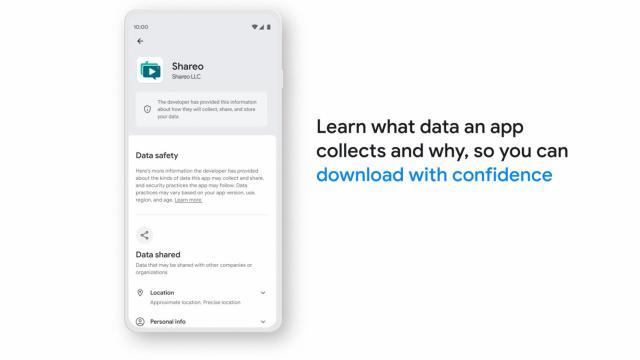 La Play Store ya muestra las etiquetas de privacidad de las apps