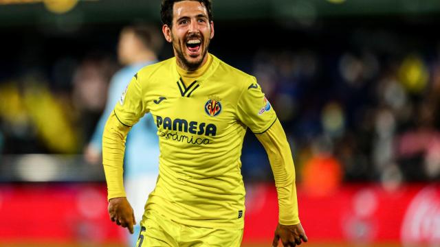 Dani Parejo, en un partido del Villarreal de la temporada 2021/2022