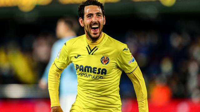 Dani Parejo, en un partido del Villarreal de la temporada 2021/2022