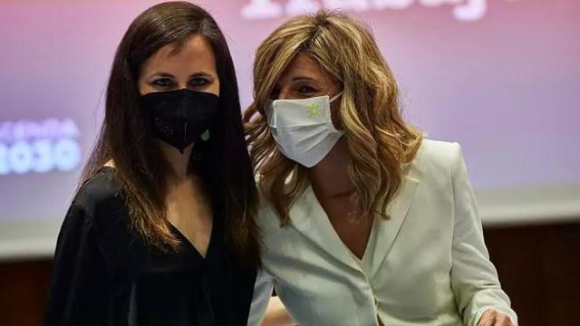 Ione Belarra e Yolanda Díaz en una imagen de archivo.