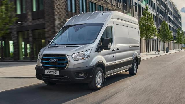 Así es la nueva Ford e-Transit, la versión 100% eléctrica de la Transit.
