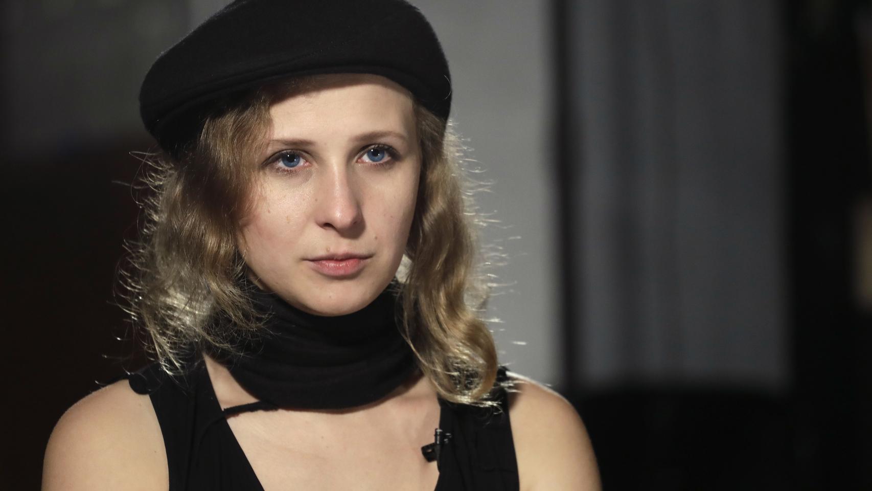María Aliójina, miembro del grupo Pussy Riot