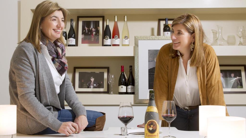 Lourdes y Carmen Martínez Zabala, del grupo Faustino.
