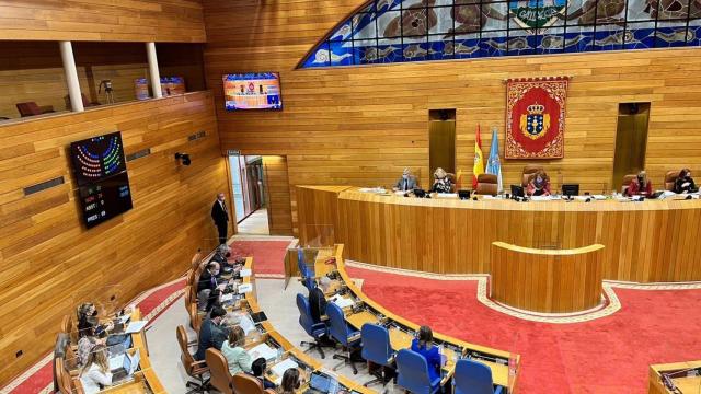 Foto de archivo de una sesión del Parlamento.