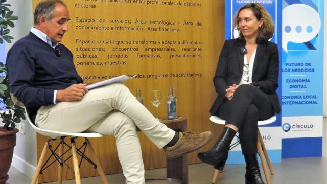 La consejera delegada del grupo sanitario Ribera en el Círculo de Empresarios de Galicia.