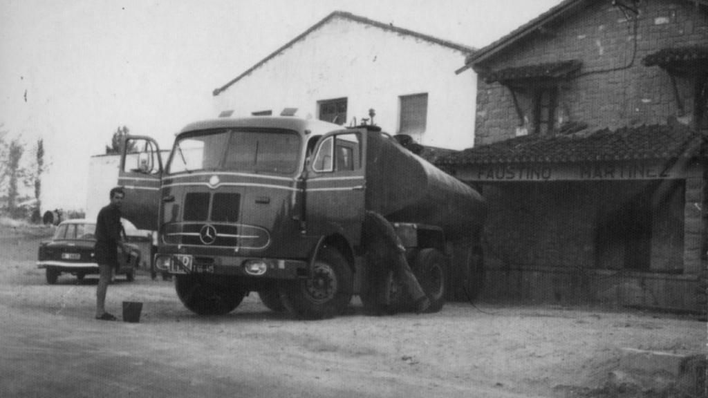 Imagen de las primeras exportaciones que se hicieron a Austria en Faustino.