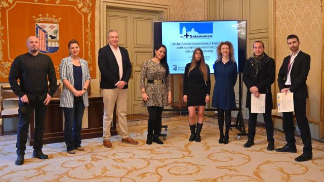 Presentación del itinerario, integrado en el proyecto ‘Por + Salamanca’, cofinanciado por el Fondo Social Europeo y el Ayuntamiento de Salamanca