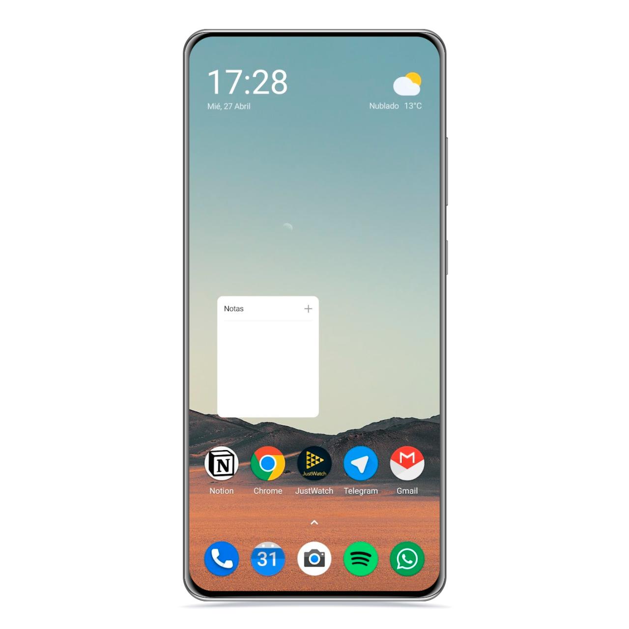 Nuevo widget en MIUI 13