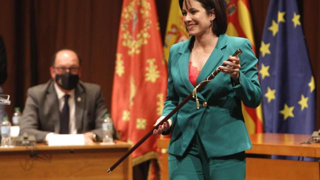 Carolina Gracia, investida como alcaldesa de Orihuela el pasado lunes.