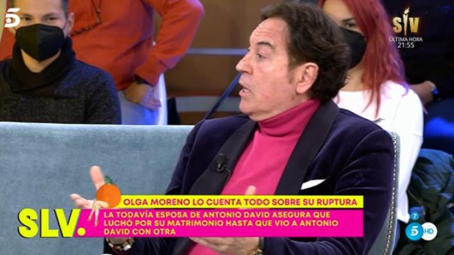 Pipi Estrada en 'Sálvame'.