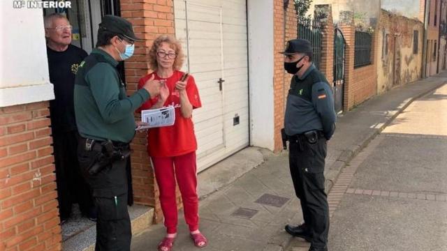 La Guardia Civil da recomendaciones a los refugiados ucranianos