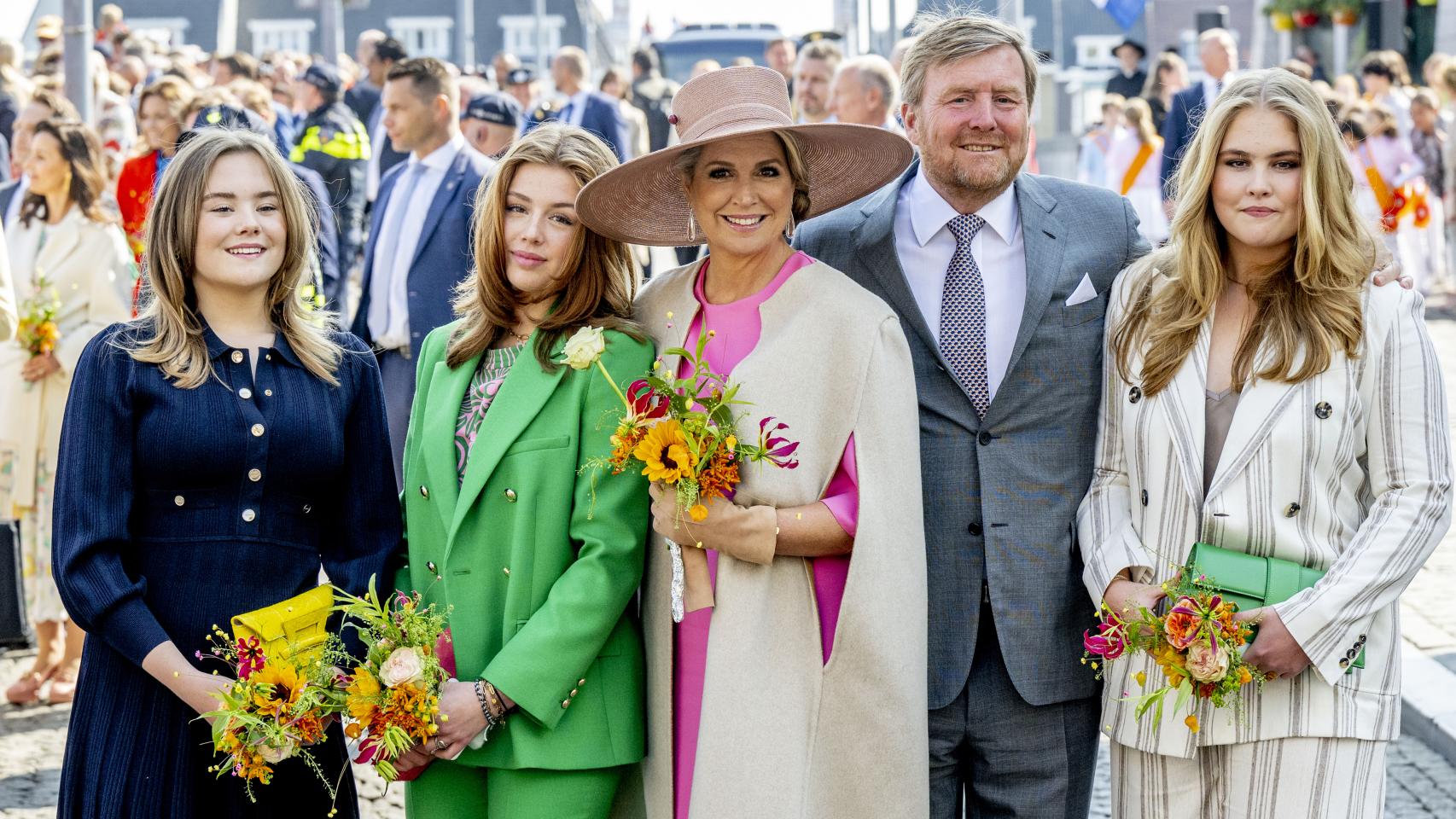 La Familia Real holandesa ha celebrado junta el cumpleaños del rey Guillermo.
