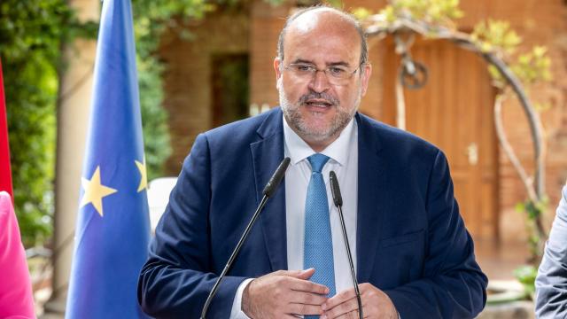 El vicepresidente regional, José Luis Martínez Guijarro.